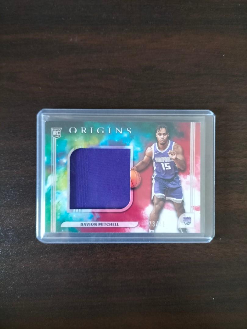 DAVION MITCHELL /49 PATCH RC ROOKIE 2021-22 PANINI ORIGINS NBA BASKETBALL  CARDS NOT LAMELO BALL JA MORANT CURRY GIANNIS LUKA DONCIC LEBRON JAMES,  Hobbies & Toys, Toys & Games on Carousell