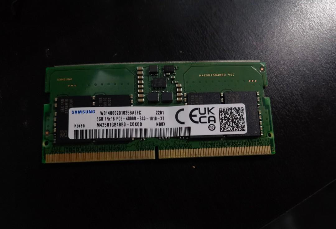 DDR5 8GB laptop notebook RAM memory Computers Tech Parts