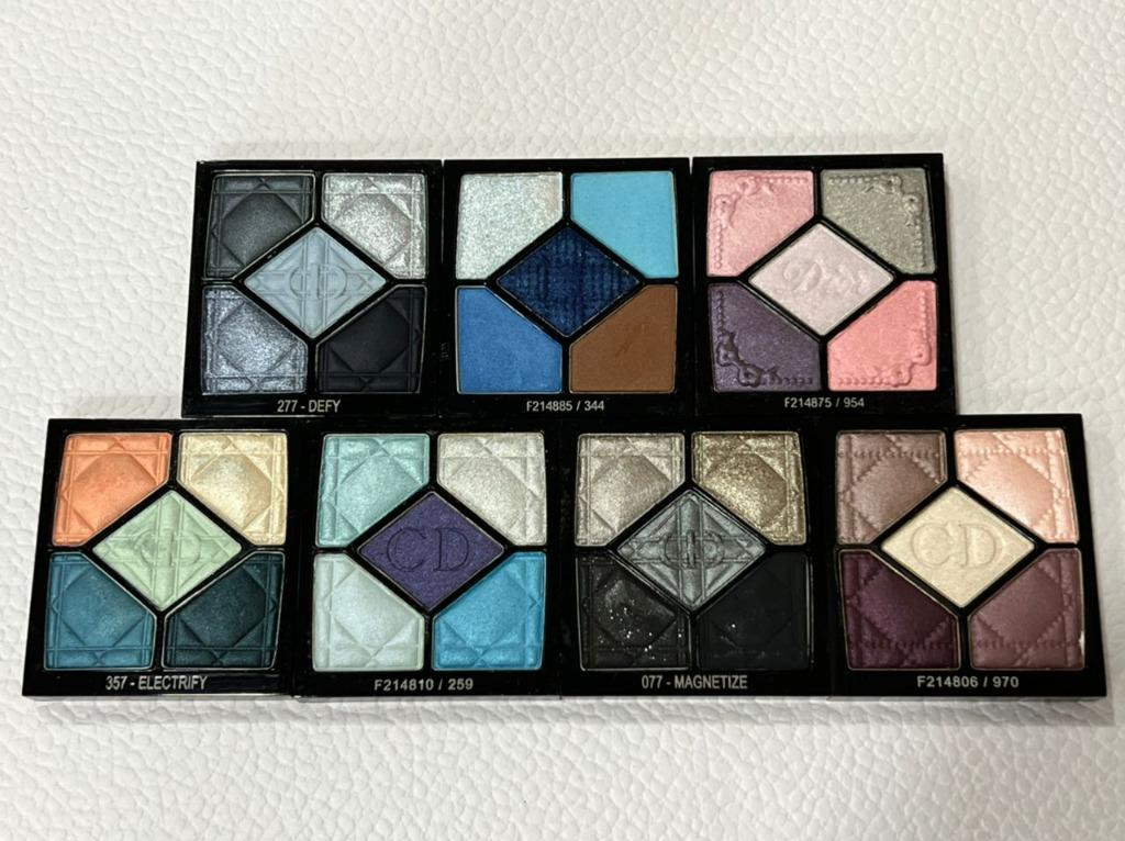 Dior 5 color eyeshadow tester 277 344 954 970 077 259 357