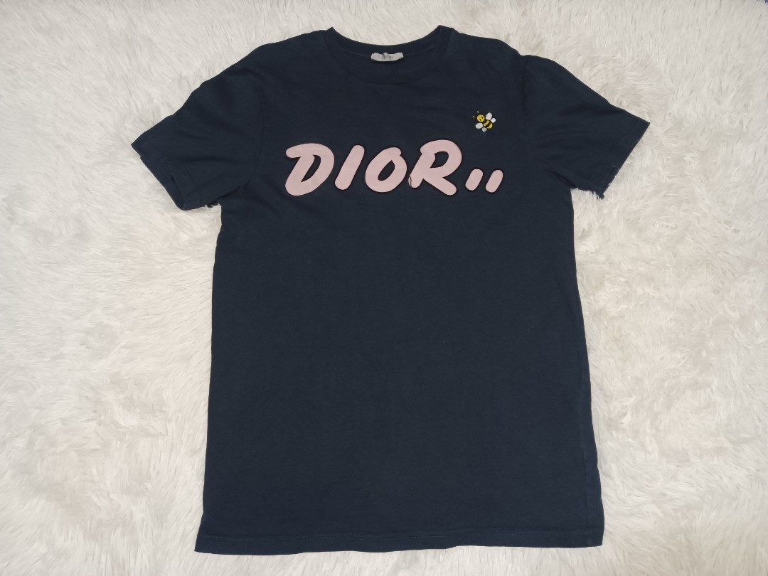 Dior x kaws, Men's Fashion, Tops & Sets, Tshirts & Polo Shirts on Carousell