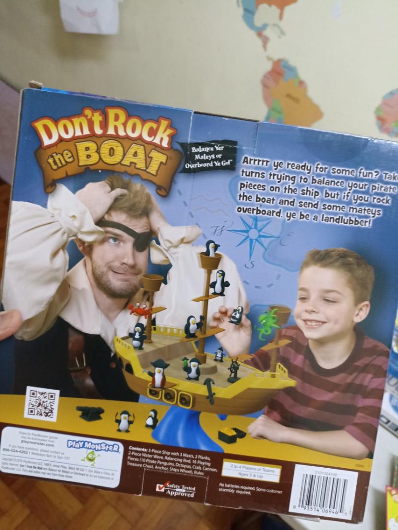 Don't Rock the Boat Game by PlayMonster, Hobbies & Toys, Toys & Games on Carousell