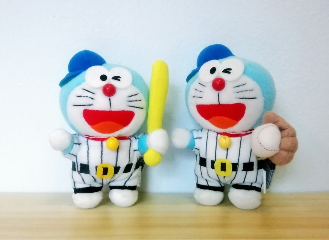Doraemon Baseball Game Set Plush, Hobbies & Toys, Toys & Games on Carousell