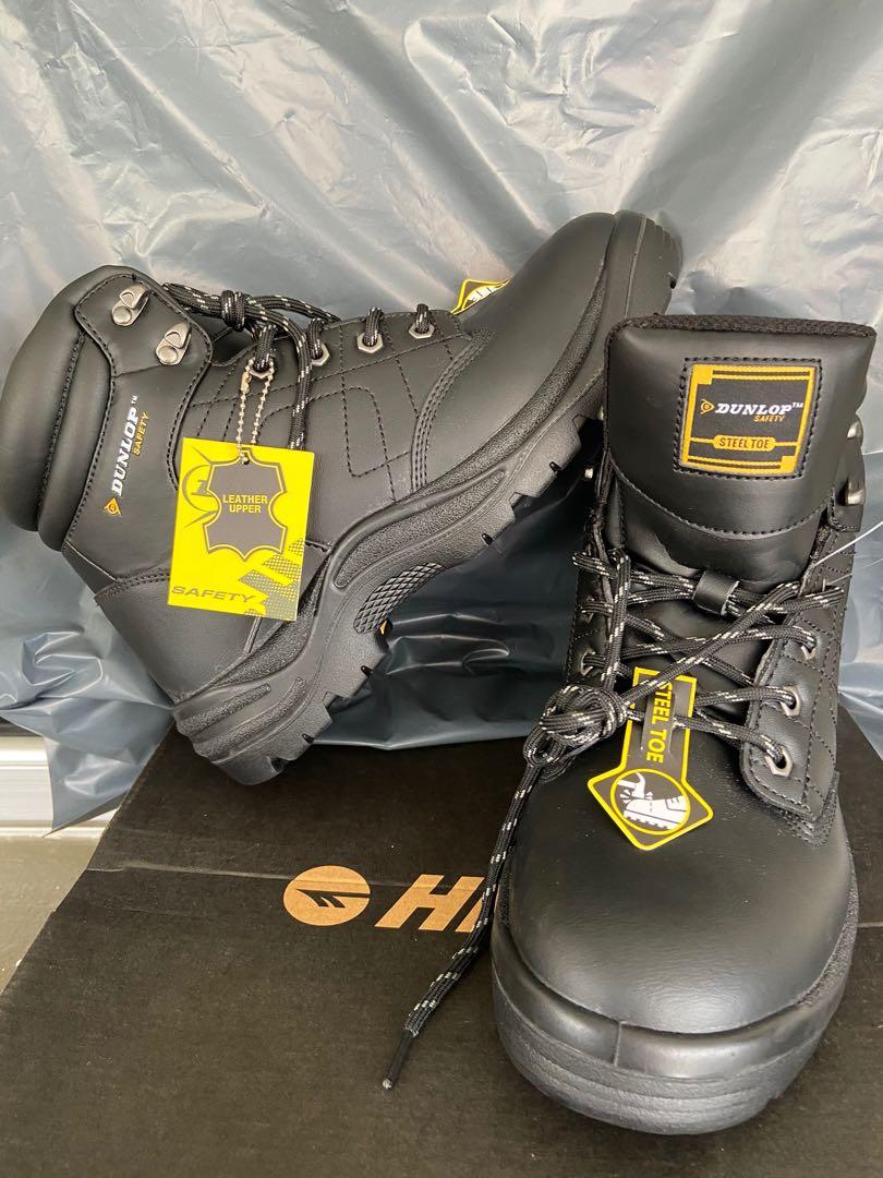 Dunlop leather sales boots