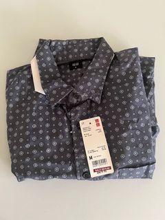 Extra Fine Cotton Broadcloth Printed Short Sleeve Shirt