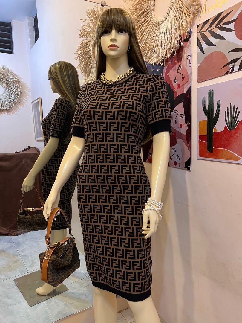 Fendi monogram discount dress replica