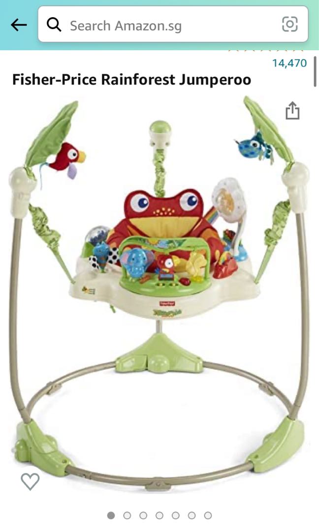 Fisher price jumperoo assembly top