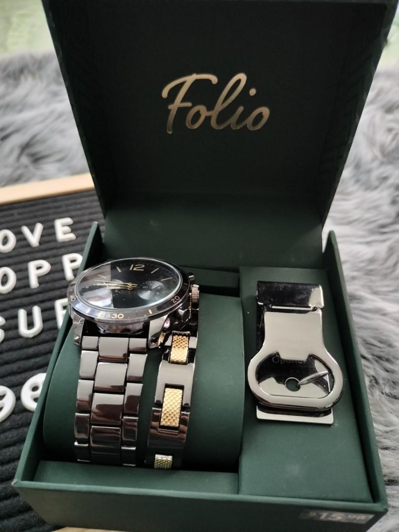 Folio Watch Set Women s Fashion Watches Accessories Watches