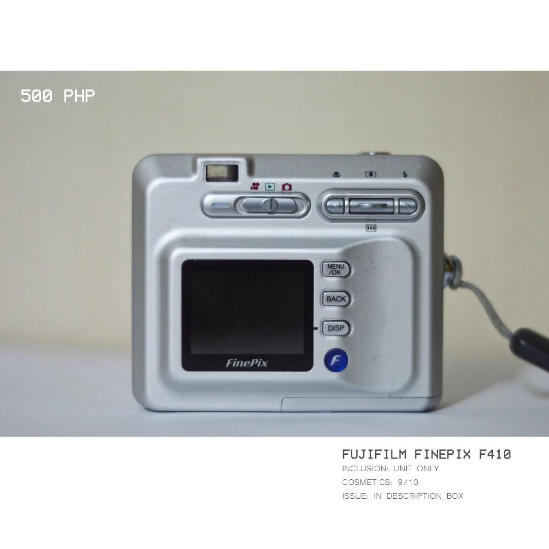 Fujifilm Finepix F410 [unit only], Photography, Cameras on Carousell