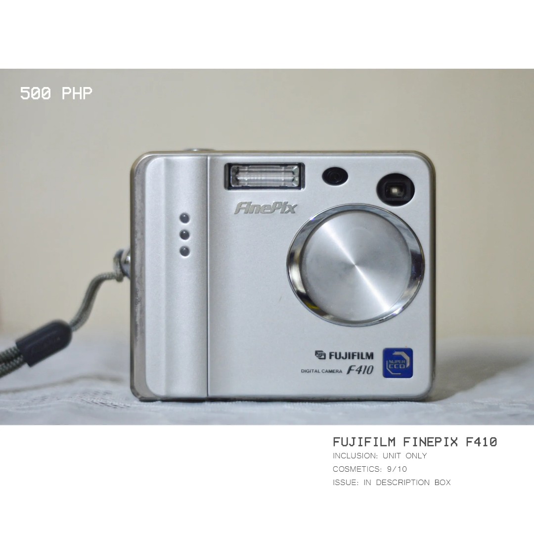 Fujifilm Finepix F410 [unit only], Photography, Cameras on Carousell
