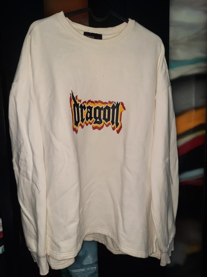 G dragon crewneck sweater 63*72 jaket switer big bang korea boyband musik  not bts thrift branded impor seken preloved vintage original jumbo size  gede