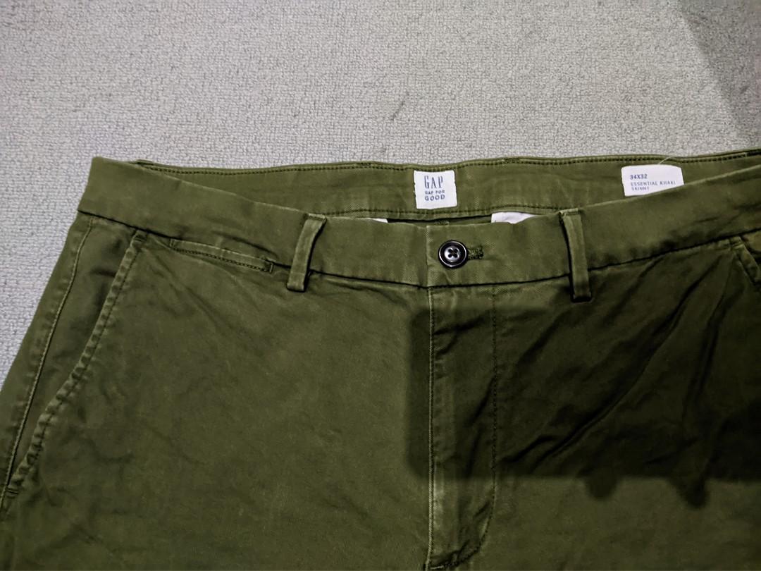 Gap skinny chinos pant, Men's Fashion 
