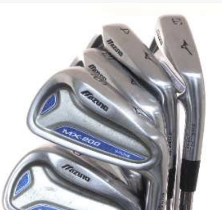 Mizuno mx 200 irons specs sales