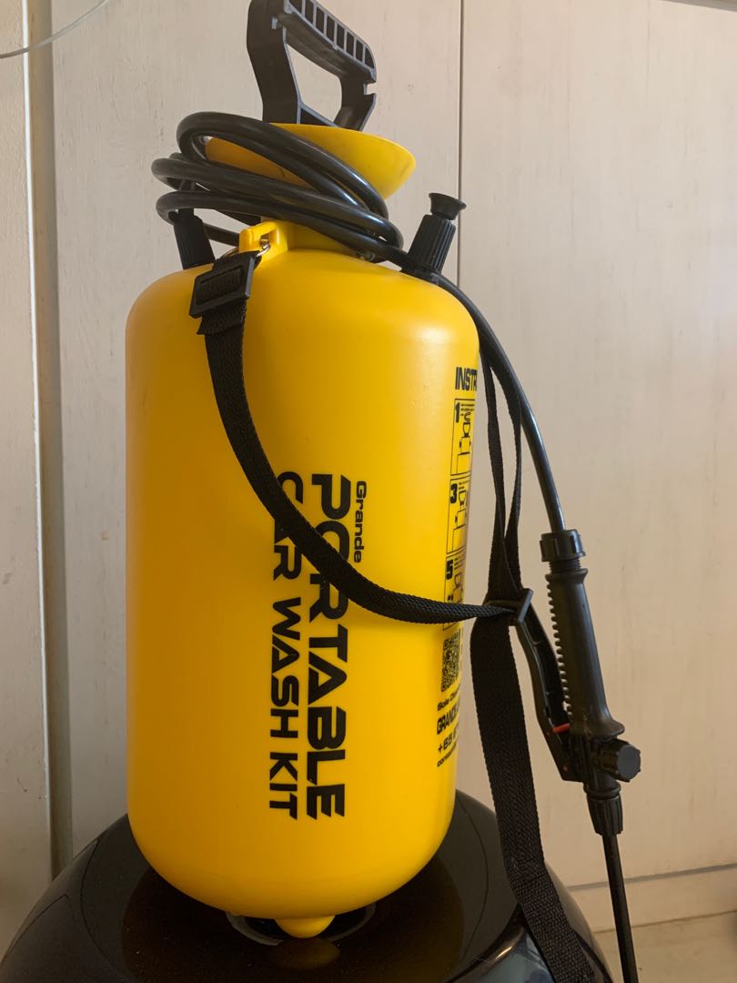 Grande Portable Car Wash Kit, Car Accessories, Accessories on Carousell