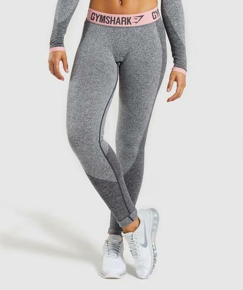 Gymshark Flex Leggings - Charcoal Marl 