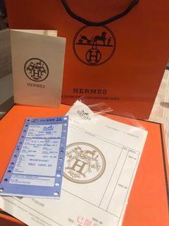 Hermes box and paperbag