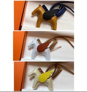Hermes Rodeo pegase pm 小飛馬 芝麻 奶昔白 霧霾藍 sesame nata blue brume