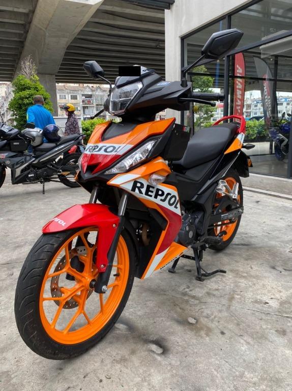 Honda RS150 Repsol 2020 8K KM Mileage RS 150 Y15 Y15ZR RSX150 RSX Motorbikes on Carousell