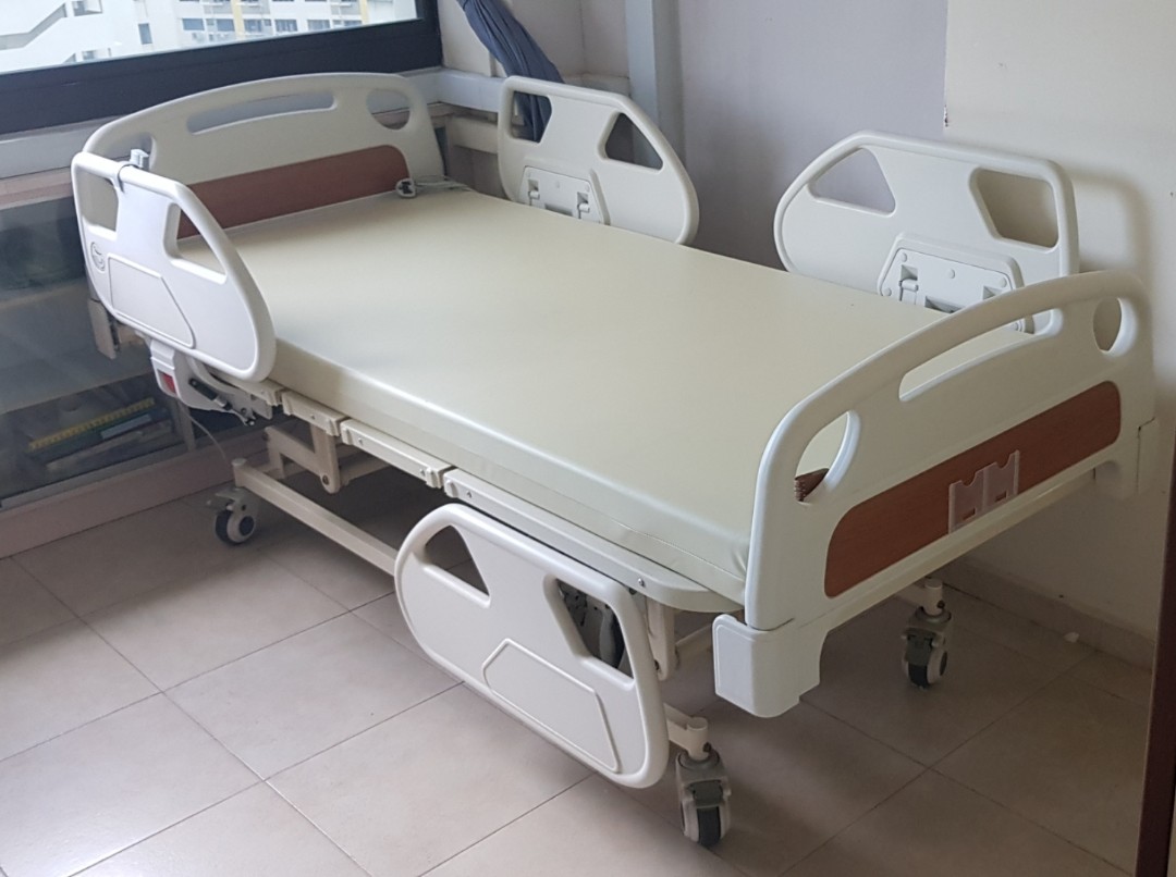 Hospital Bed Electric with Air Mattress, Furniture & Home Living