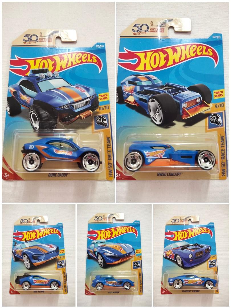 Hot Wheels HW 50th Race Team