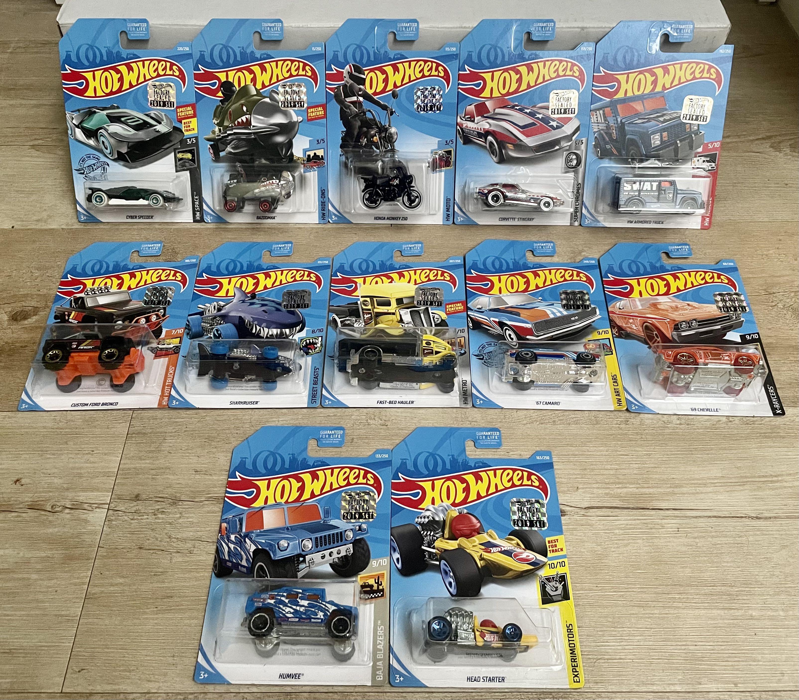 Hotwheels LOT Factory Sealed RTH 2019 Hobbies Toys Toys