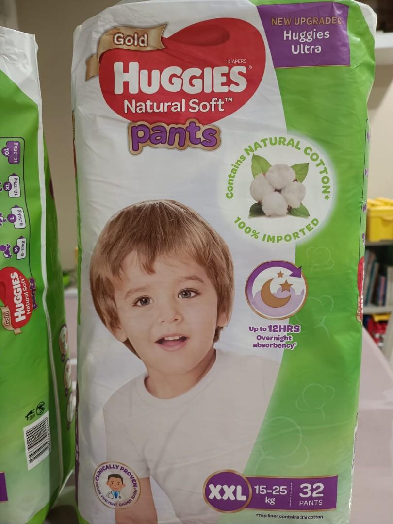 Huggies Ultra Natural Soft PANTS XXL32