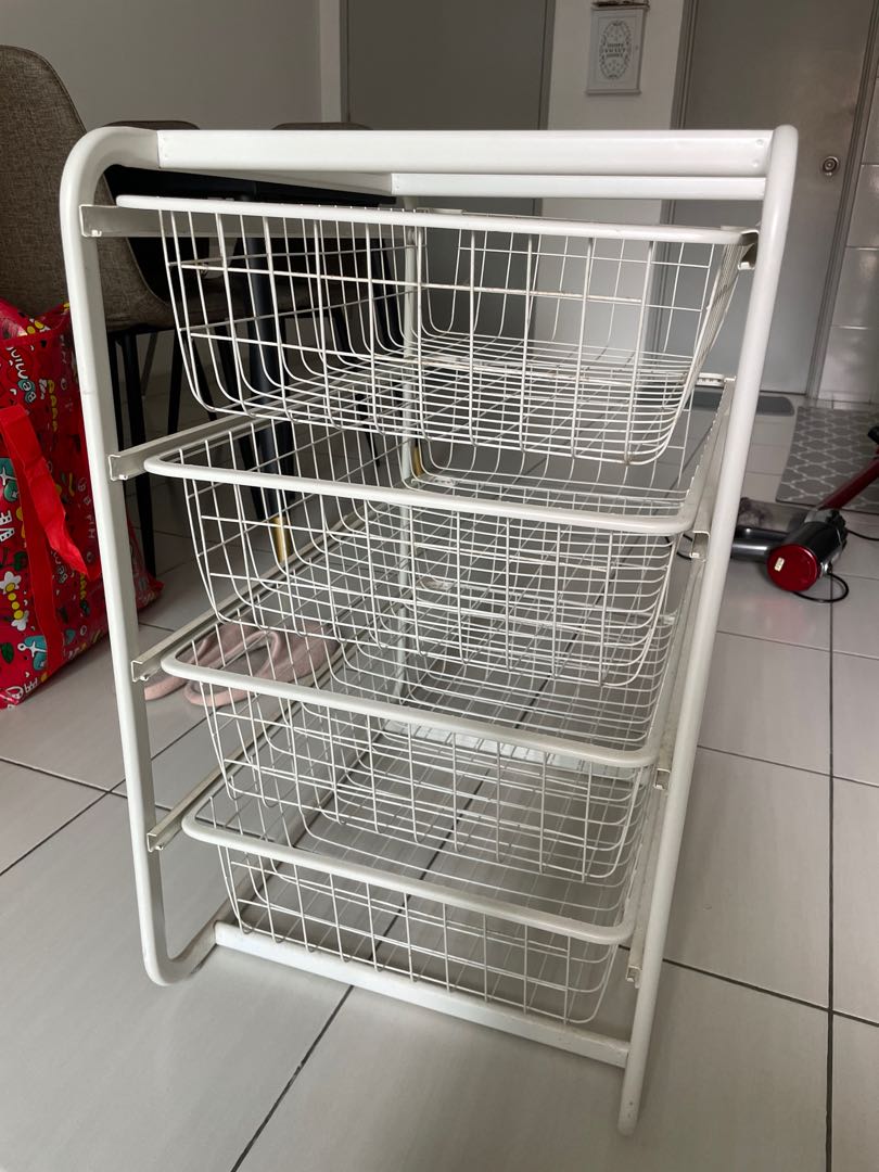 Ikea algot 4 drawers, Furniture & Home Living, Furniture, Shelves