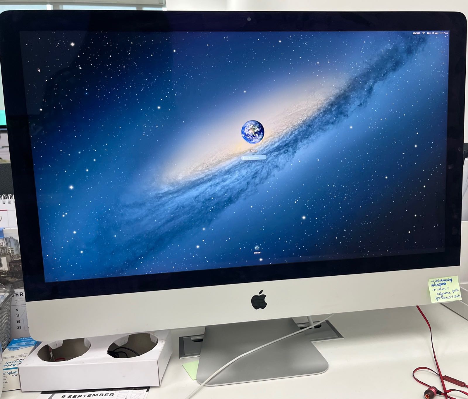 iMac A1419 MK462 (Retina 5K,27-inch, Late 2015) CPU 3.2GHz Core i5 