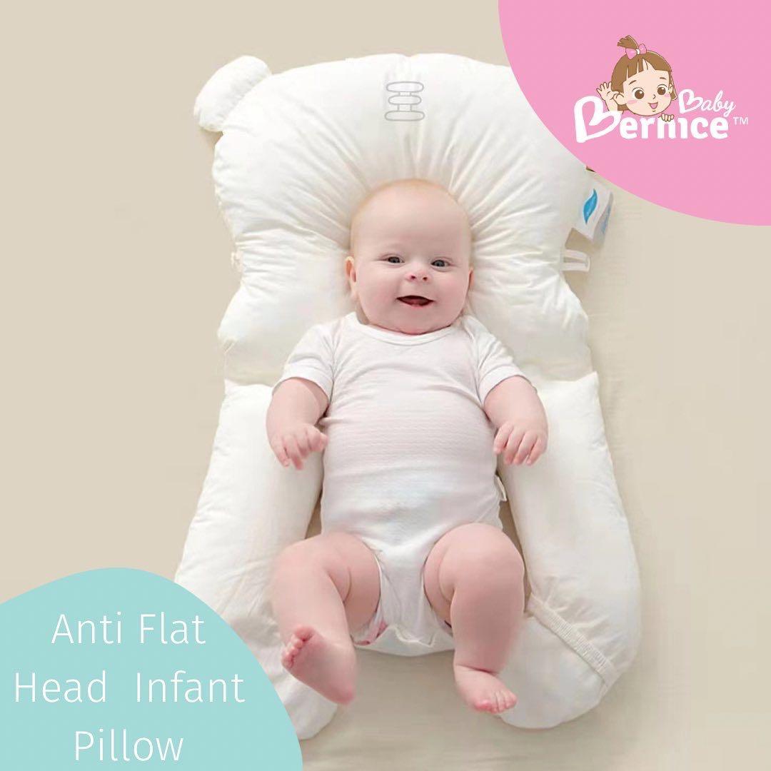 INSTOCK Adjustable Infant Pillow Anti Flat Head Syndrome