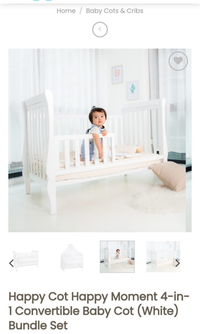 Happy cot sales