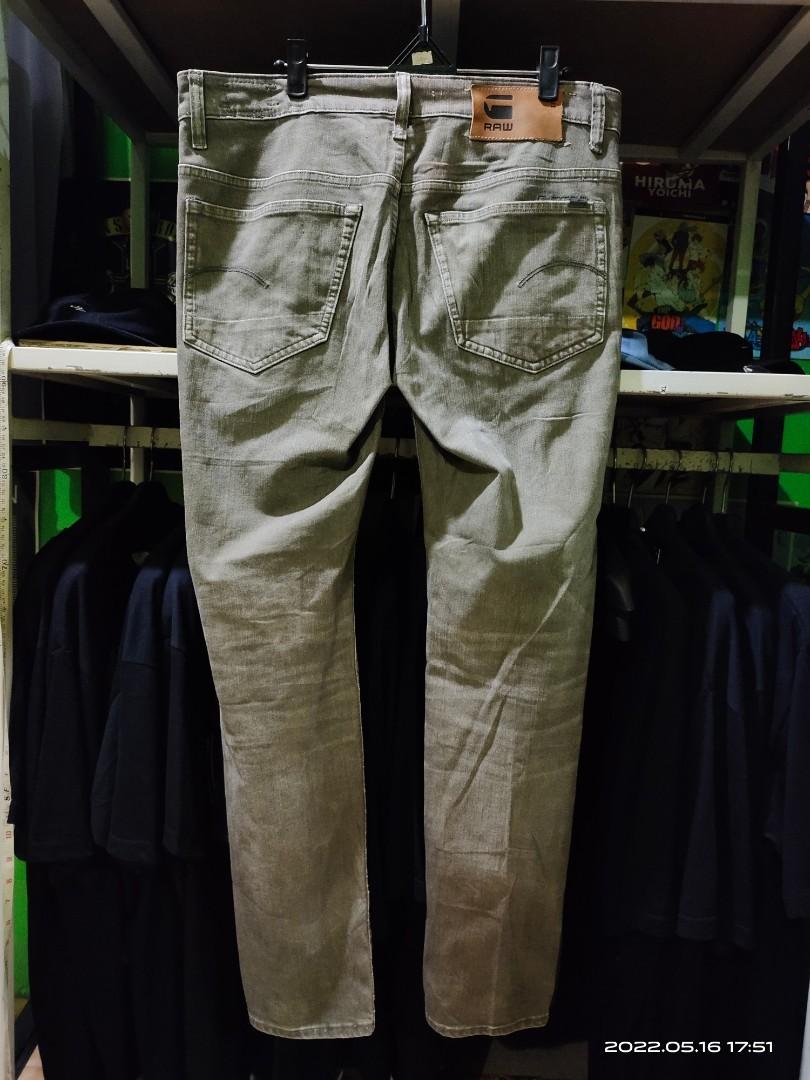 Jeans G star RAW 3301, Fesyen Pria 