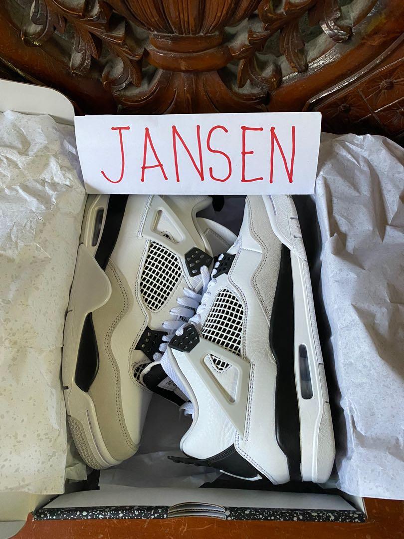 Jordan 4 Military Black (Category: Sneakers) located in San Fernando. Submitted by jansen.goods (Listing ID 1162980661, Image 1). Description: FOR SALE ONLY / NO TRADES Jordan 4 Military Black Size 9 US BNDS / BRAND NEW Complete with Receipt 15,000 PHP ONLY SHIPPED DM DM DM 🔑.