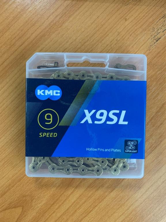 KMC X9SL gold chain Sports Equipment Bicycles Parts Parts Accessories on Carousell