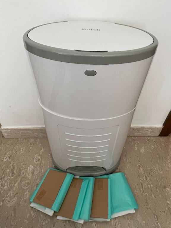 Korbell Nappy Bin & Disposal Liner, Babies & Kids, Bathing & Changing
