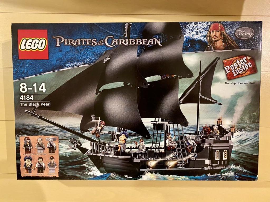 Lego 加勒比海盜黑珍珠號11 年4184 興趣及遊戲 玩具 遊戲類 Carousell