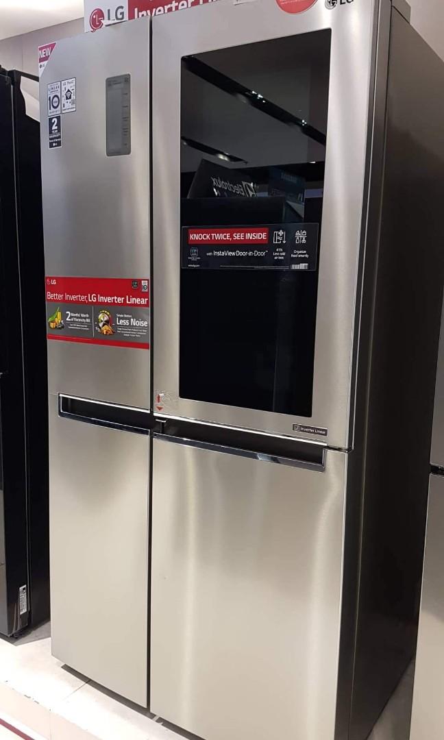 LG Side by Side Refrigerator, TV & Home Appliances, Kitchen Appliances