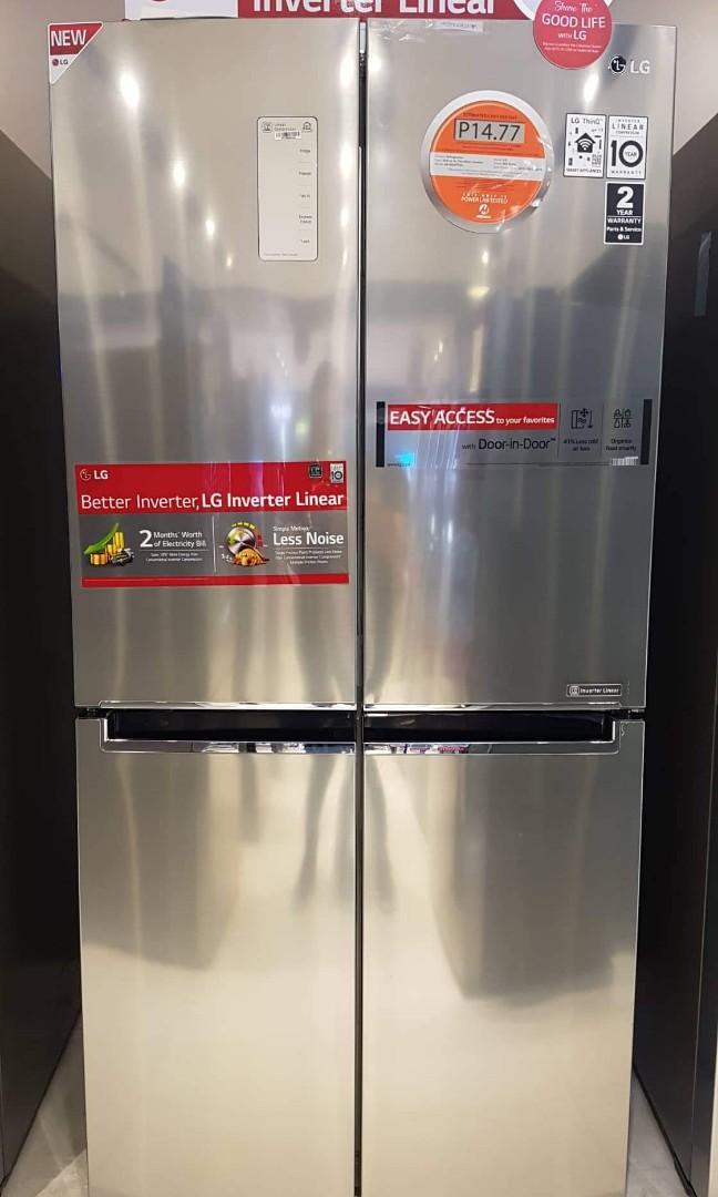 LG Side by Side Refrigerator, TV & Home Appliances, Kitchen Appliances, Refrigerators and