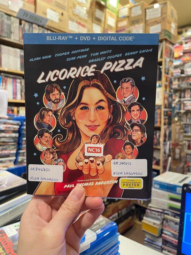 Licorice Pizza Blu ray and Dvd, TV & Home Appliances, TV