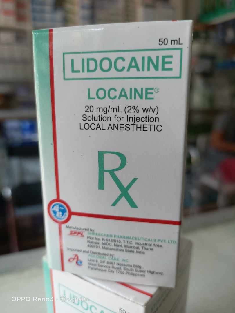 Lidocaine Health And Nutrition Medical Supplies And Tools On Carousell