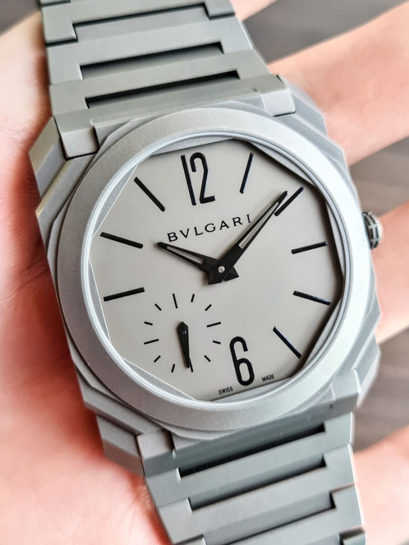 Bvlgari best sale watch titanium