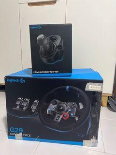 Logitech G29 with Shifter