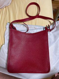 Longchamp Red Sling Bag