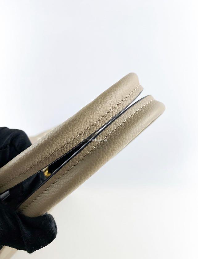 Louis Vuitton Onthego MM Tourterelle-Creme Bicolor Monogram Empreinte Leder  M45494 * Tasche Shopper * wieNEU aus 2022