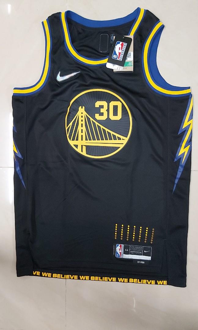 M 44) 全新現貨Nike NBA Golden State Warriors Stephen Curry 75th ...