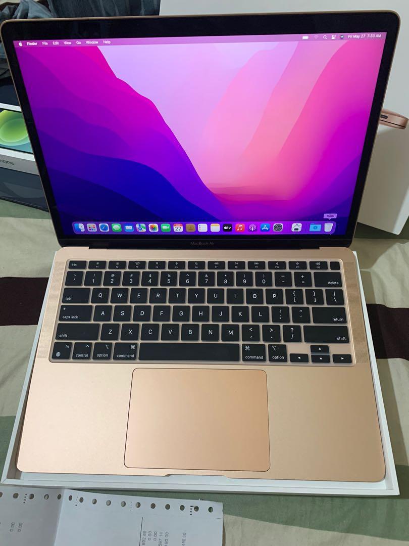 macbook air M1 chip rosegold, Computers & Tech, Laptops & Notebooks on ...