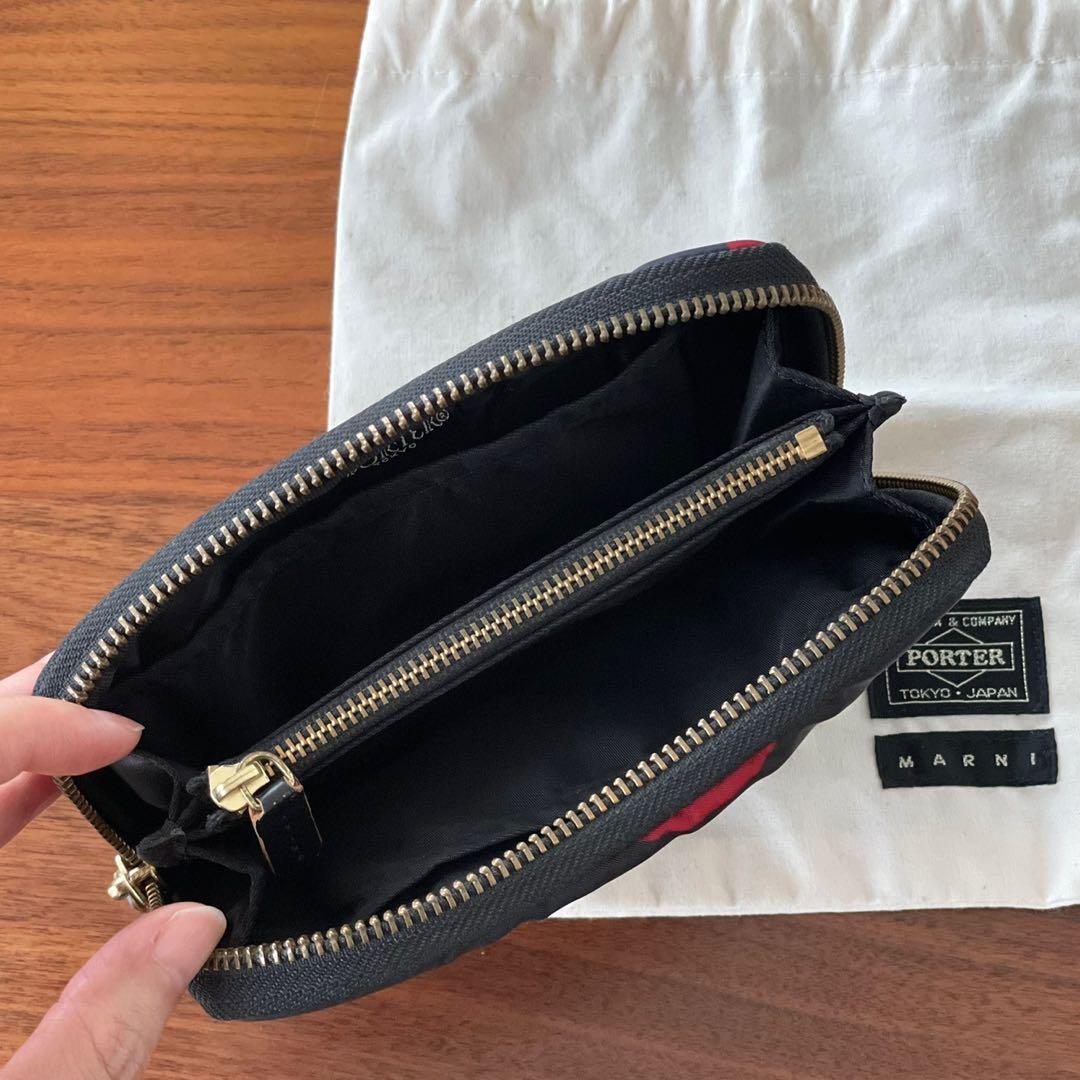 Marni x Porter wallet, 女裝, 手袋及銀包, 銀包、卡片套- Carousell