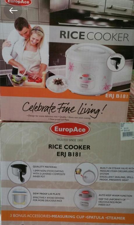 Mayer blender, Europace Rice Cooker, Golden Fuji GF-180 Rice Cooker ...
