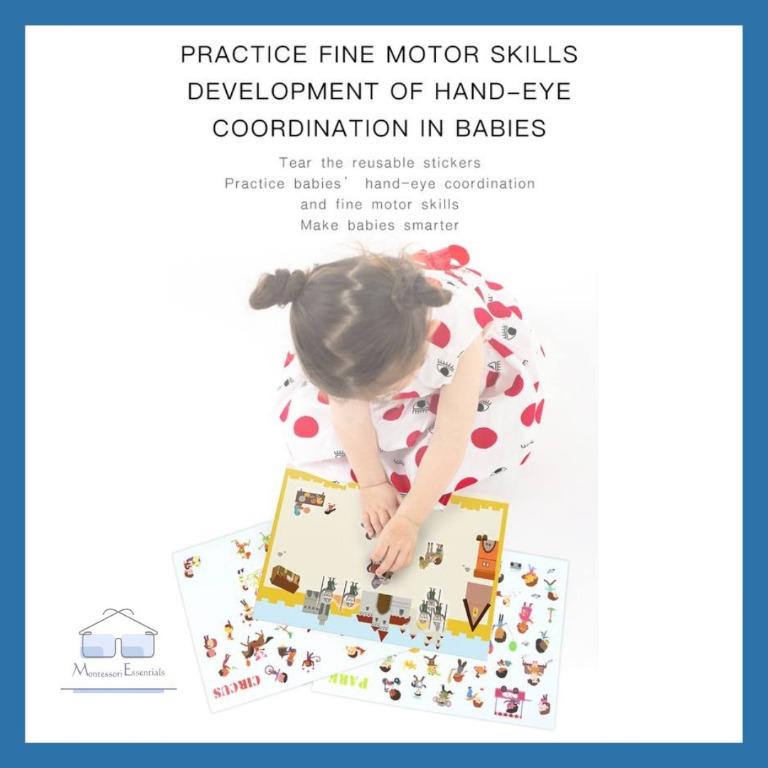 Mideer Reusable Electrostatic Stickers Animals Theme [Reusable