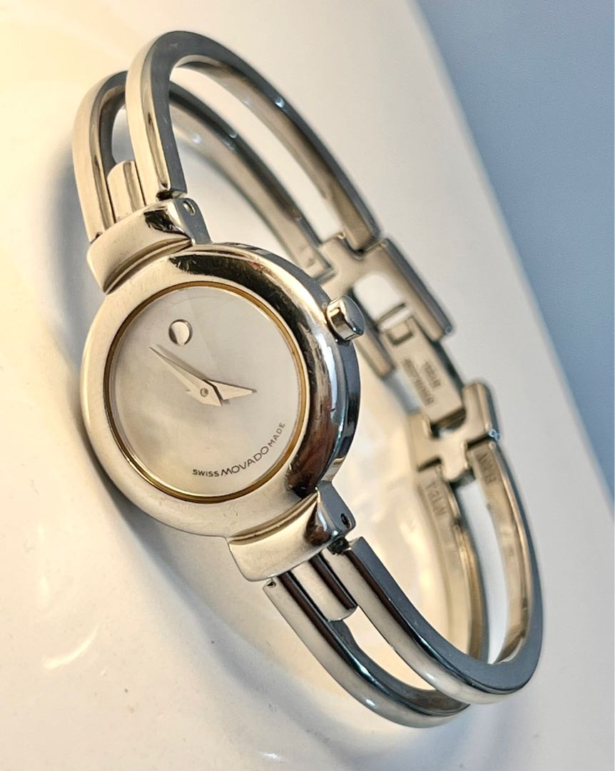 Movado bangle watch sales