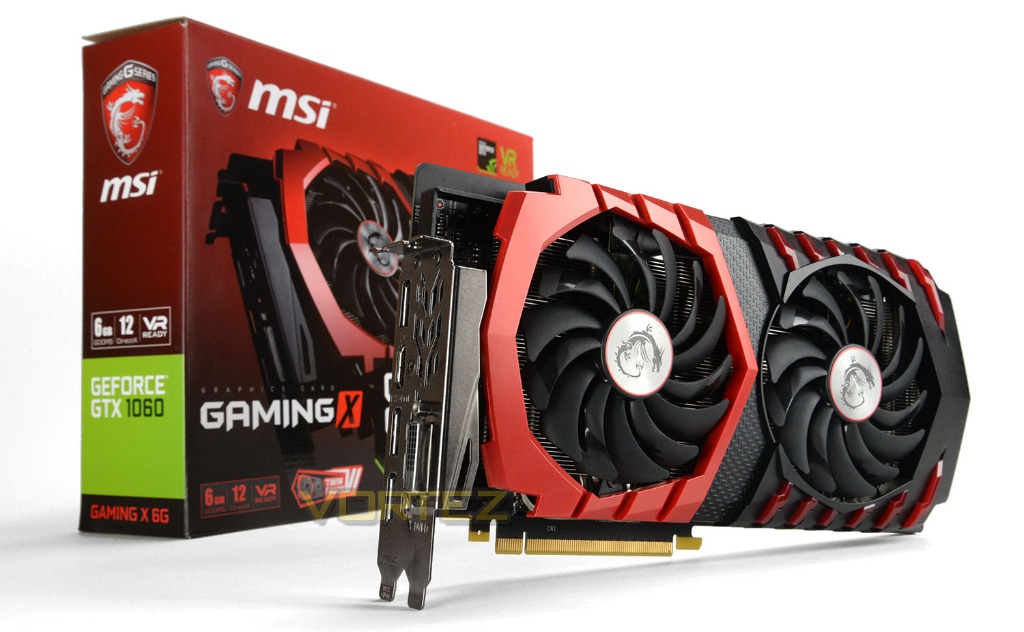 Msi geforce gtx 1060 gaming x+ 6g hot sale