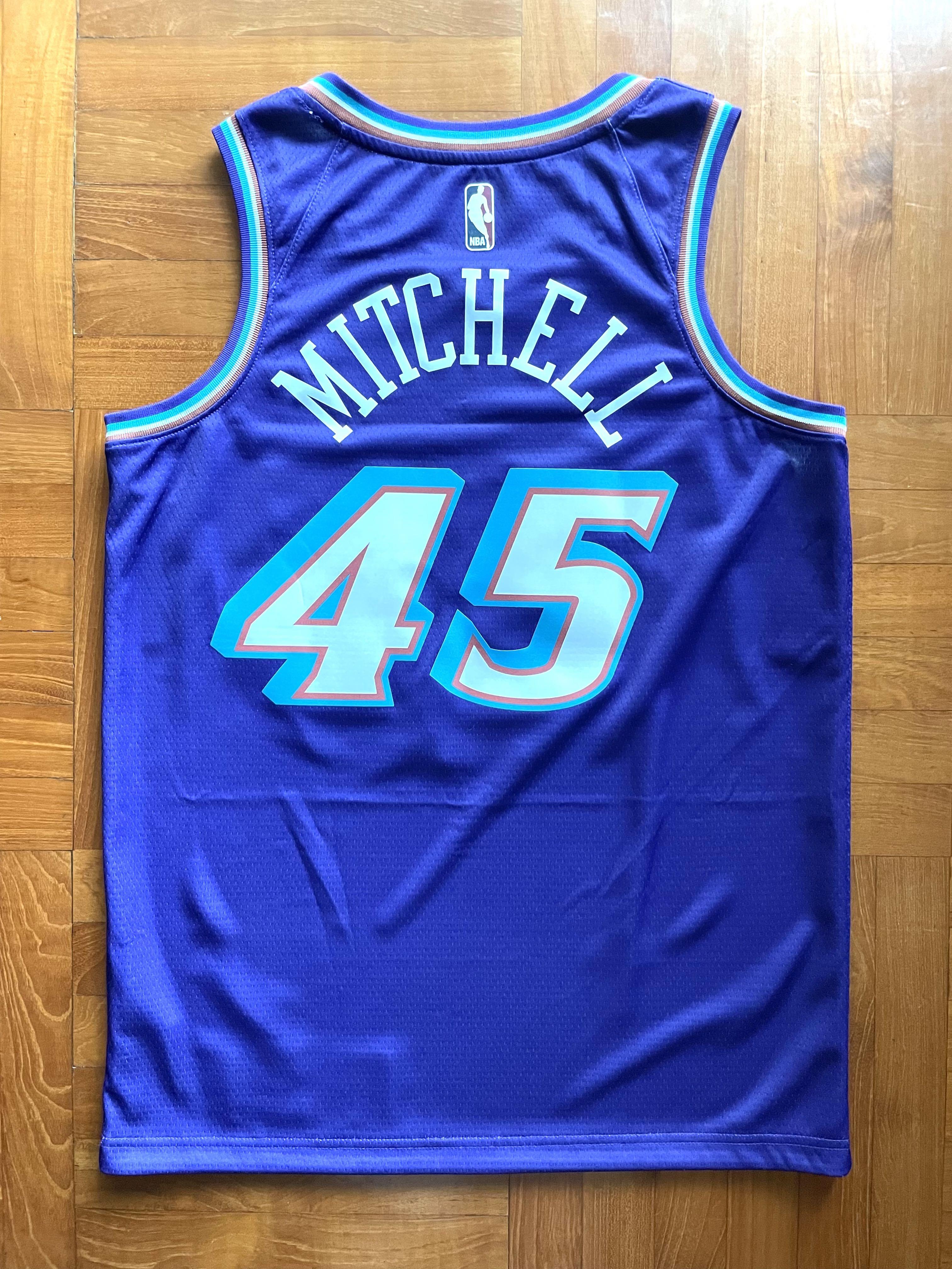 Nike City Connect Utah Jazz Donovan Mitchell #45 Swingman Jersey